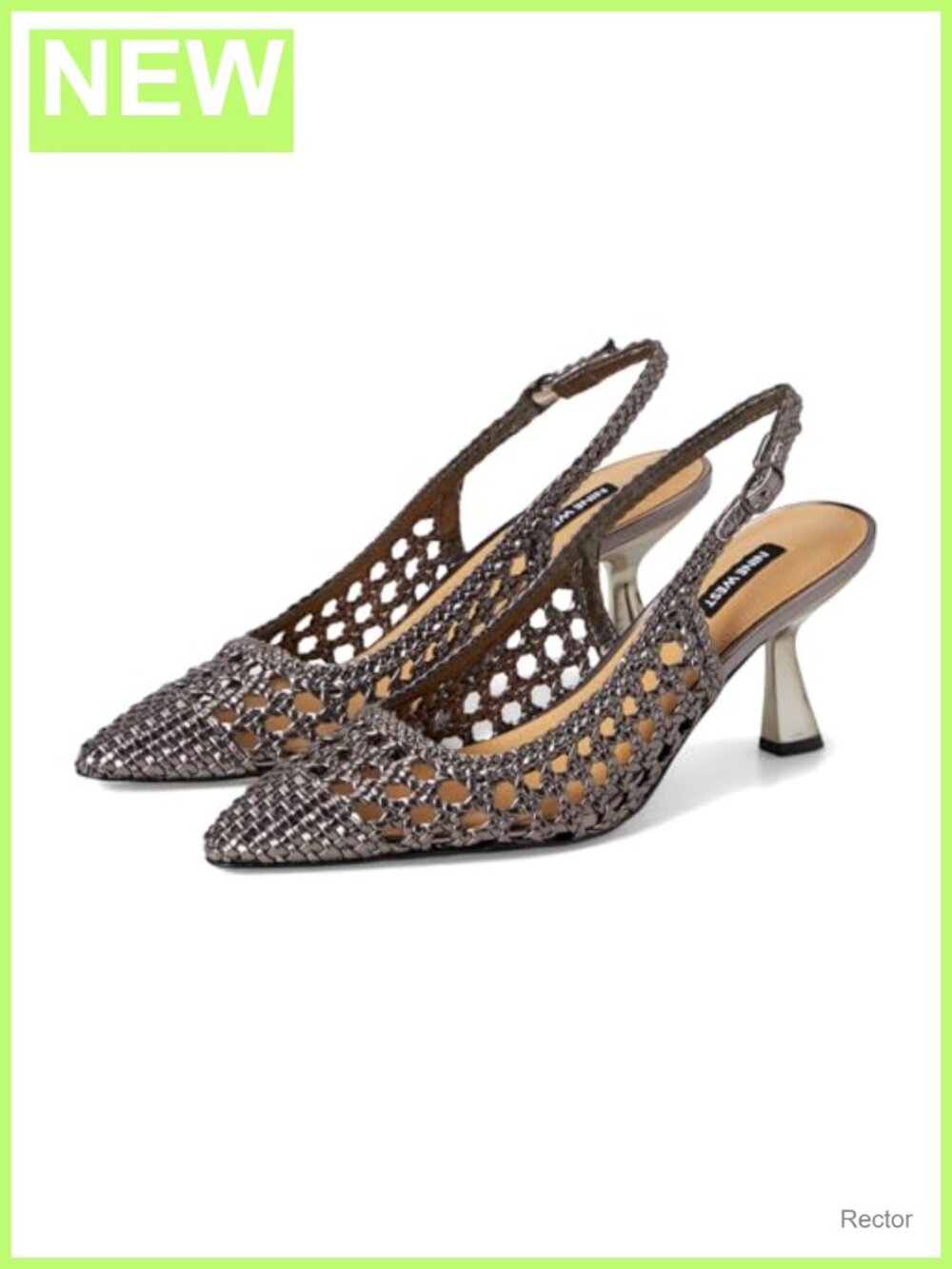 Women's Pointy Toe PU Stiletto Heels Slingback Dress Pumps